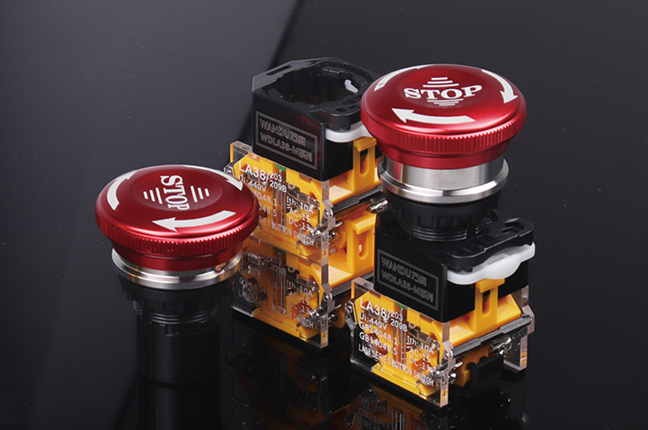 High Current Emergency Stop Switches