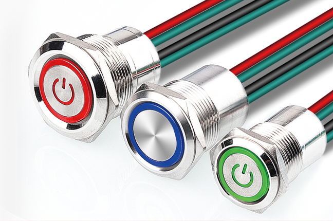 Waterproof Metal Pushbutton Switches 