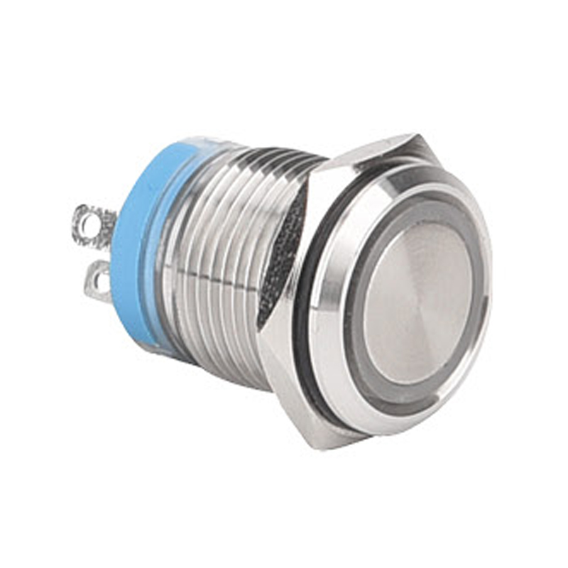 16mm LED Stainless Steel Economical Metal Pushbutton Switch 16mm LED Stainless Steel Economical Metal Pushbutton Switch