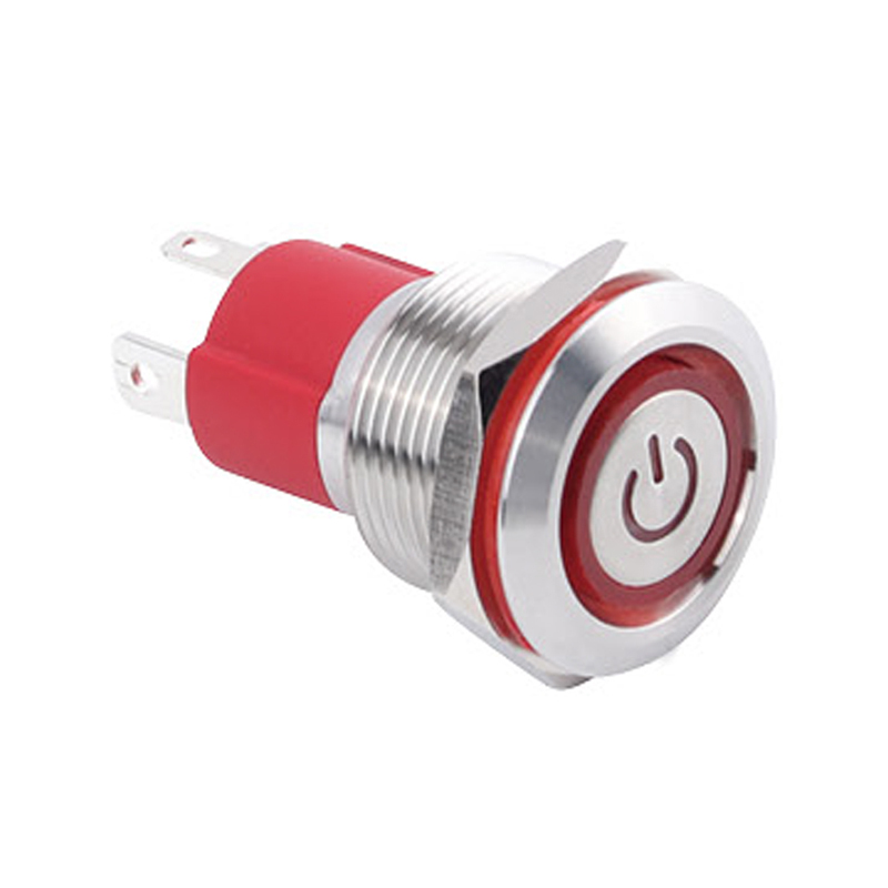 19mm Big Current LED Stainless Steel Metal Pushbutton Switch 19mm Big Current LED Stainless Steel Metal Pushbutton Switch