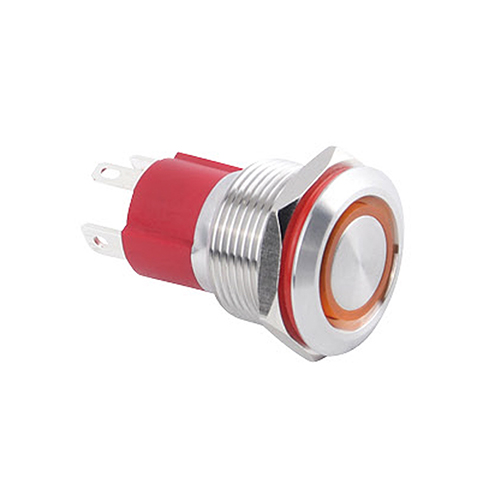 WD19D-P1-E-□□-S High Current Metal Pushbutton Switches             WD19D-P1-E-□□-S High Current Metal Pushbutton Switches