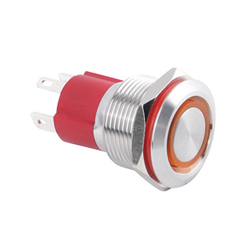 19mm Big Current LED Stainless Steel Metal Pushbutton Switch