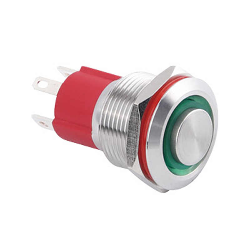 19mm Big Current LED Stainless Steel Metal Pushbutton Switch 19mm Big Current LED Stainless Steel Metal Pushbutton Switch