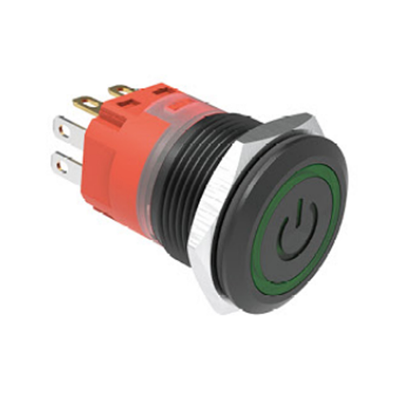 19mm 12/24/48/220V Waterproof Metal Push Button Switch 19mm 12/24/48/220V Waterproof Metal Push Button Switch