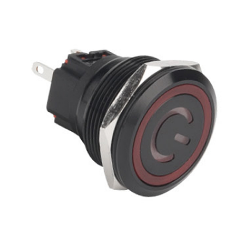 25mm 1NO1NC Self-Locking Push Button Switch 25mm 1NO1NC Self-Locking Push Button Switch