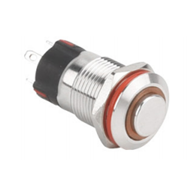12mm IP67 Metal Push Button for 220V/250V Control