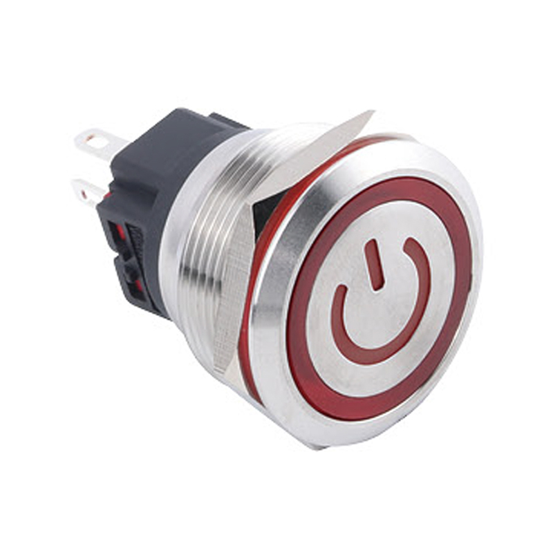 25mm 1NO1NC Self-Locking Push Button Switch 25mm 1NO1NC Self-Locking Push Button Switch