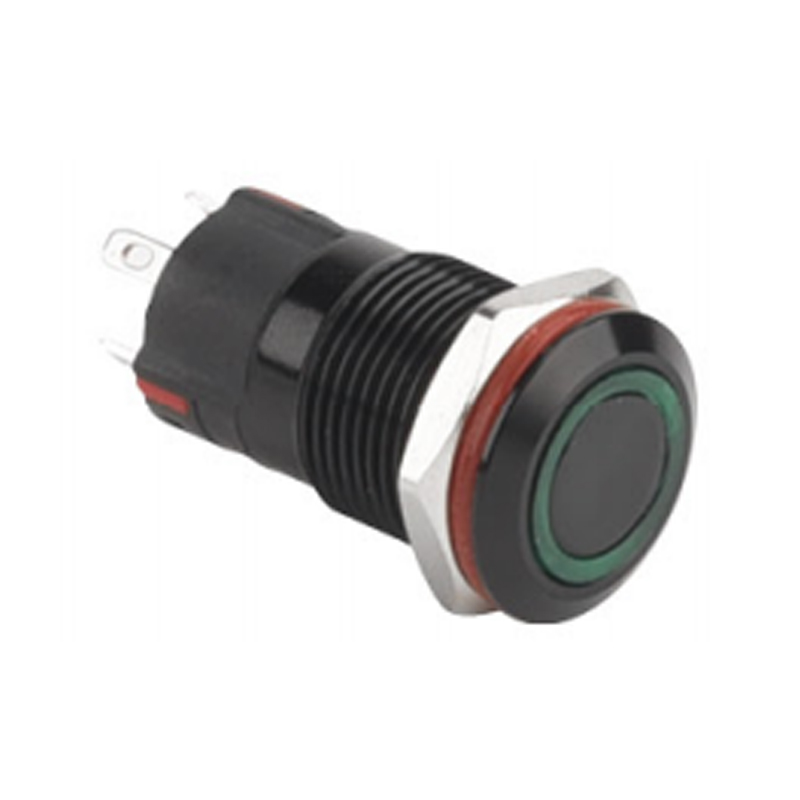 12mm IP67 Metal Push Button for 220V/250V Control