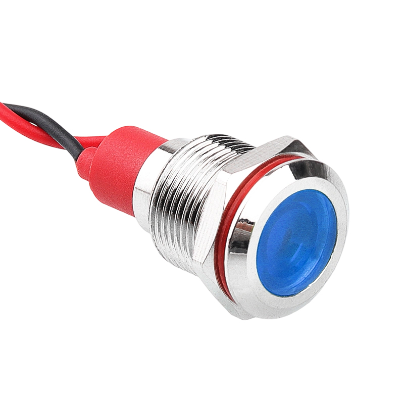 12mm LED Metal Electrical Indicator Light