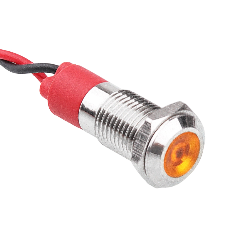 8mm Stainless Steel Metal Indicator Light