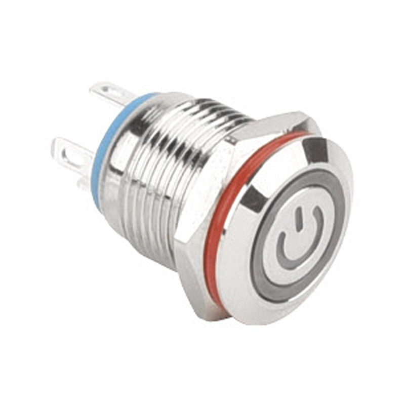 12mm Waterproof Illuminated Car Push Button Switch