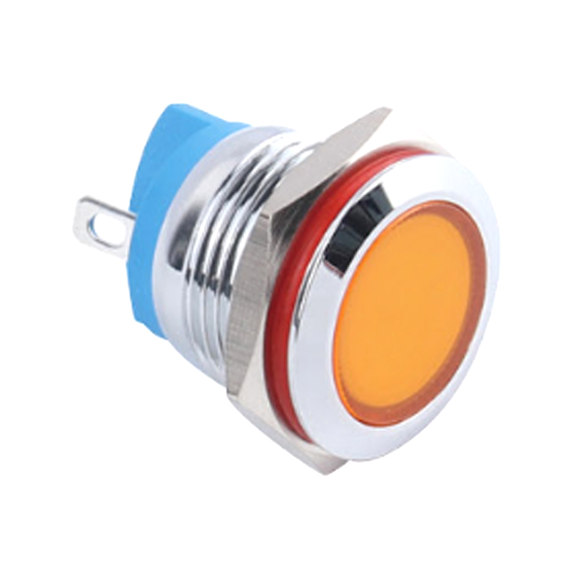 16mm Screw Foot Plane Metal Indicator Light