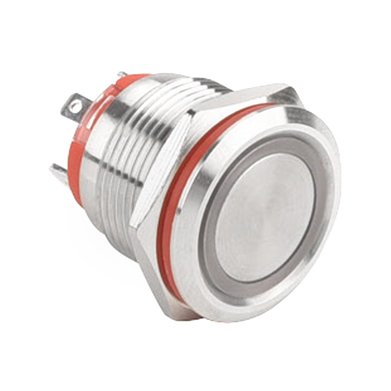19mm High Current Luminous LED Metal Button Switch