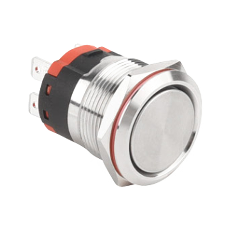 22mm IP68 Waterproof Stainless Steel Pushbutton Switch