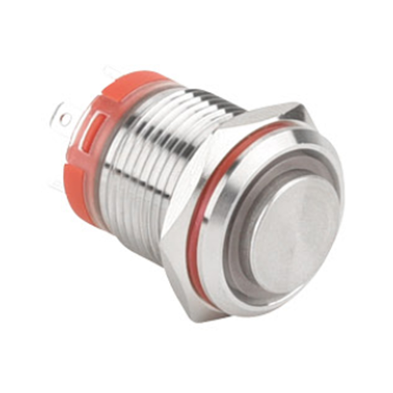 16mm Flat Head Big Current Push Button Switch