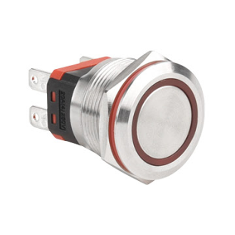 22mm IP67 High Current Metal Push Button