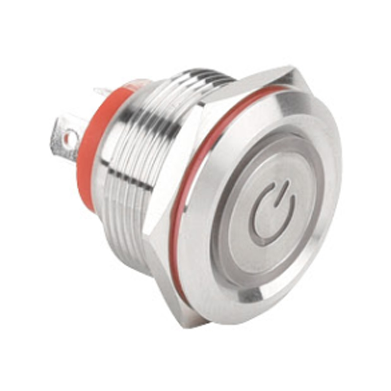 22mm 20A Waterproof Metal Push-button Switch