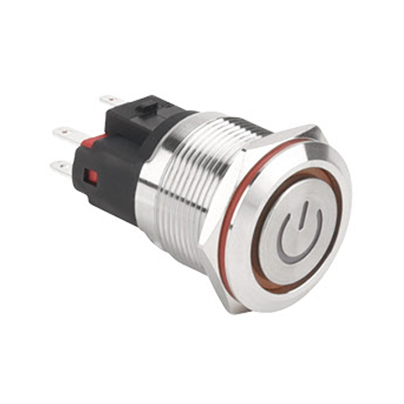 22mm Installation Size 1NO1NC Push Button Switch