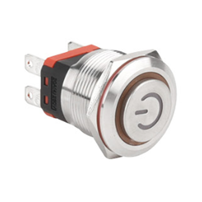 22mm IP67 High Current Metal Push Button