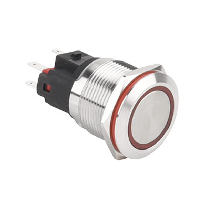 22mm Installation Size 1NO1NC Push Button Switch