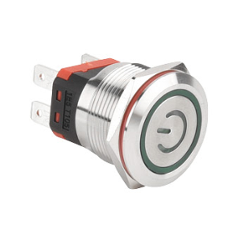 22mm IP67 High Current Metal Push Button
