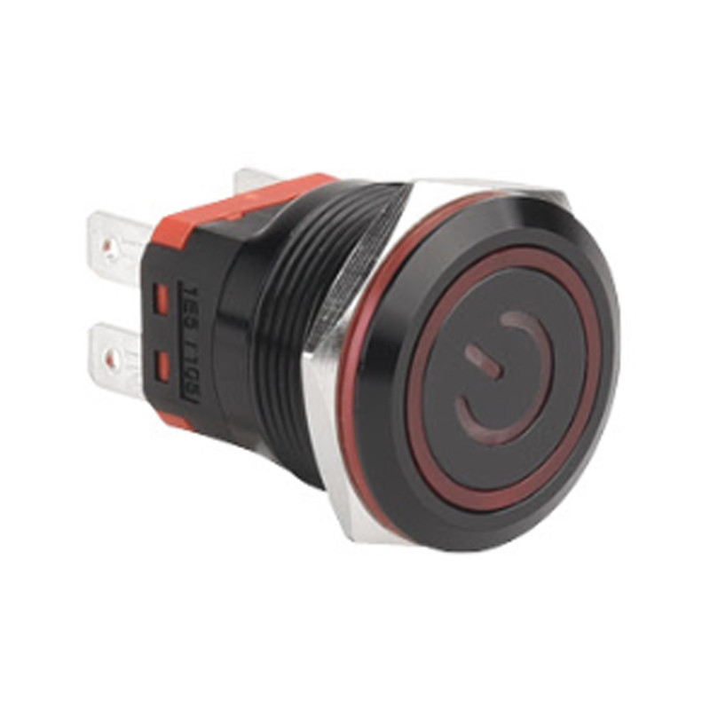 22mm IP67 High Current Metal Push Button