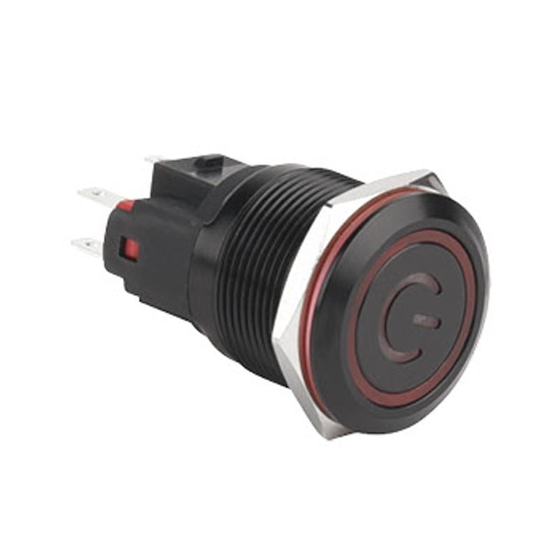 22mm Installation Size 1NO1NC Push Button Switch