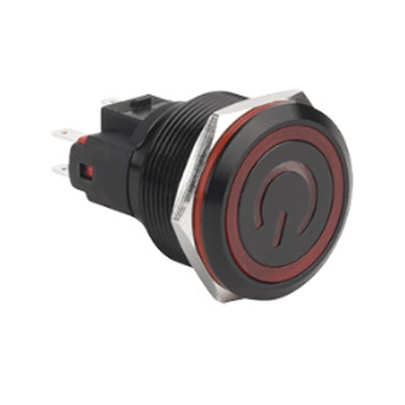 25mm Waterproof IP67 Stainless Steel Metal Pushbutton Switch