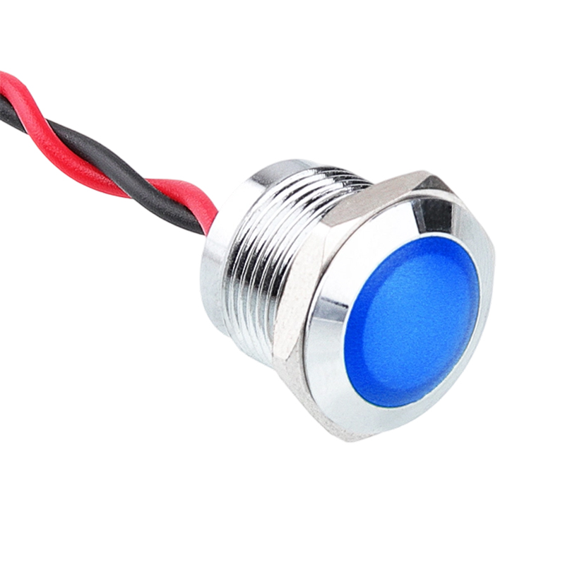 High Brightness LED Metal Spherical Indicator Light