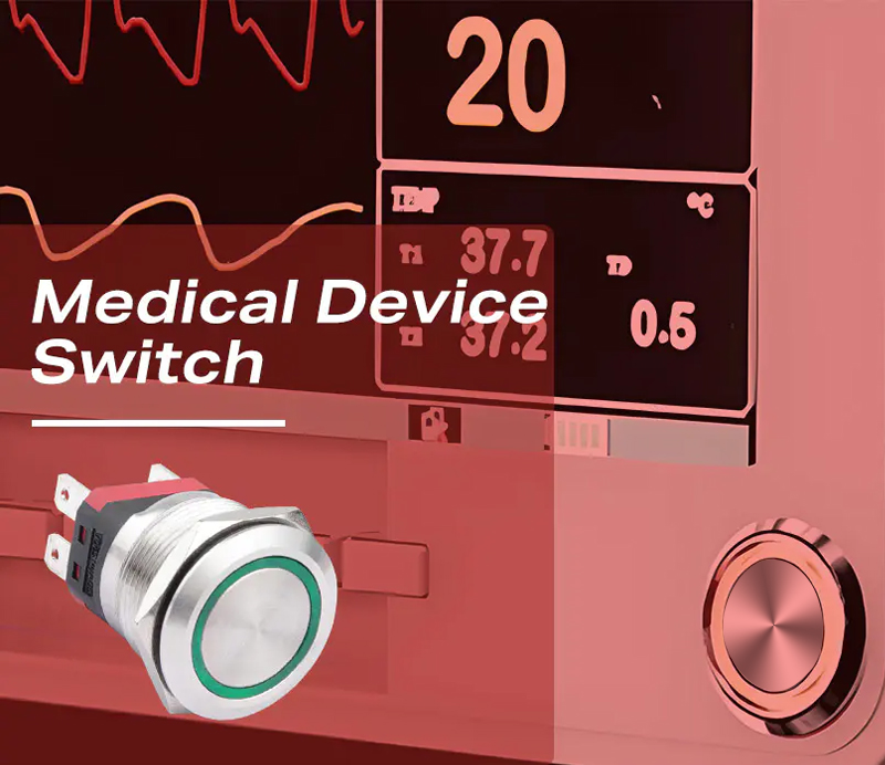 High Current Metal Pushbutton Switches